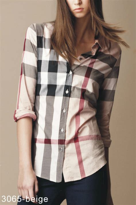 chemise femme burberry pas cher|Chemises Burberry pour femme .